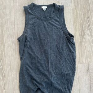 J. Crew Dark Gray Tank Top